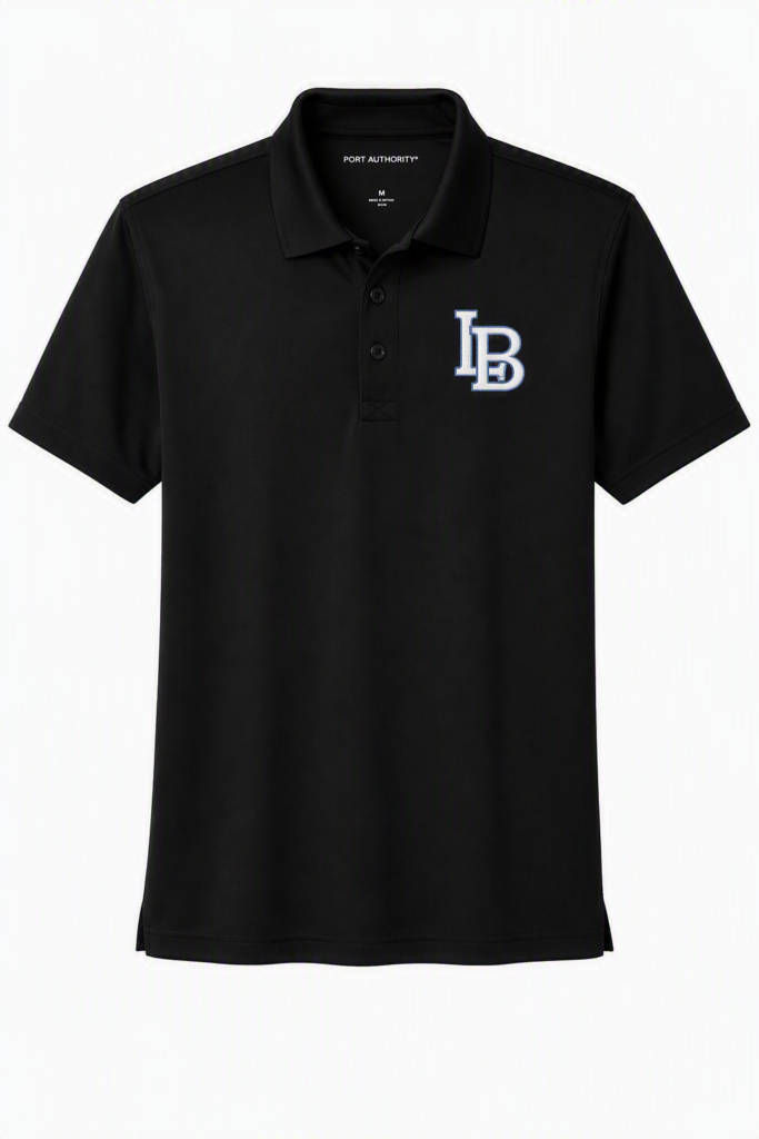 blast men black polo