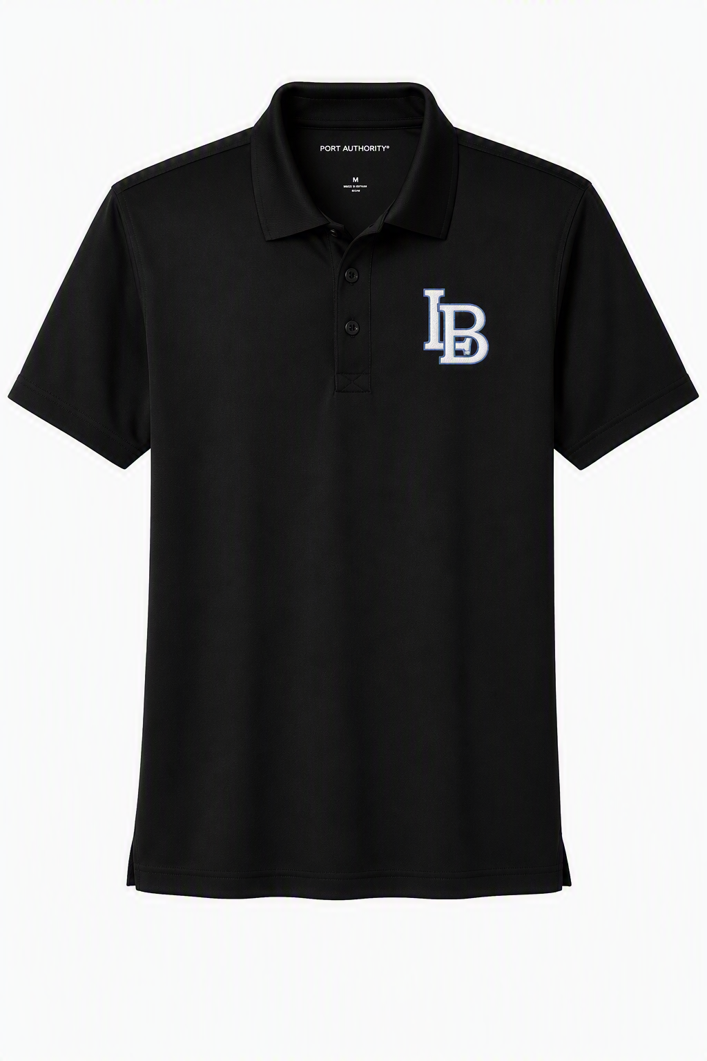 blast men black polo blast men black polo