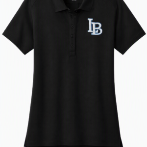 blast women black polo