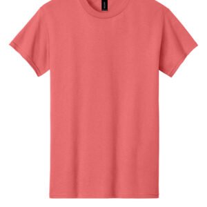 gildan 5000 coralsilk front