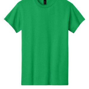 gildan 5000 irish green front