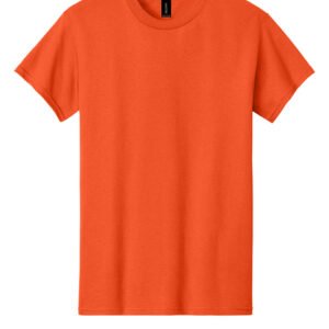 gildan 5000 orange front