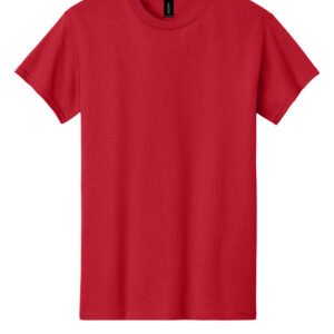 gildan 5000 red front