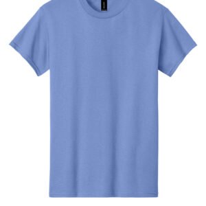 gildan 5000 violet front